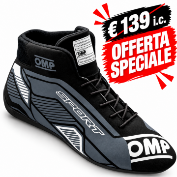 SCARPA OMP SPORT NERO NR.42