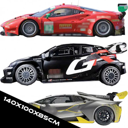 Serie 140x100x85cm - GT, NASCAR, WRC