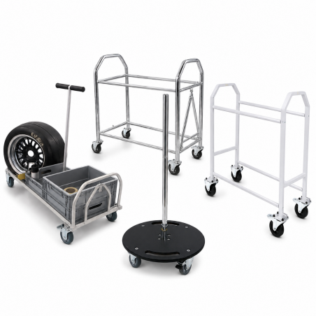 Carrelli portagomme e accessori